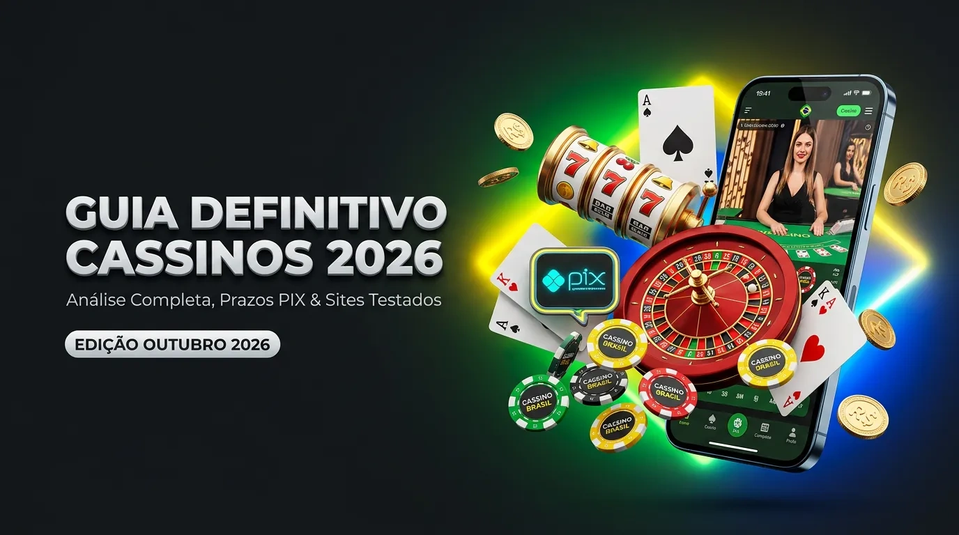 O Guia Definitivo dos Melhores Cassinos Online no Brasil (Edição Outubro 2026)